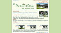 Desktop Screenshot of gardeners-cottages.com